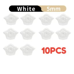 10Pcs Heel Insoles for Shoes Patch Heel Pads for Sport Shoes Adjustable Size Feet Pad Insole Shoe Heel Protector Back Sticker