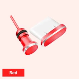 Type C Phone Dust Plug Set USB Type-C Port and 3.5mm Earphones Jack Plug For Samsung Huawei Xiaomi for iPhone ipad Apple Airpods