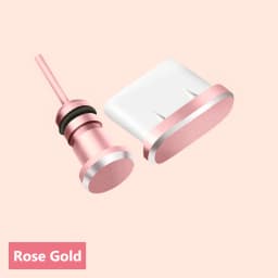 Type C Phone Dust Plug Set USB Type-C Port and 3.5mm Earphones Jack Plug For Samsung Huawei Xiaomi for iPhone ipad Apple Airpods