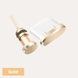 Type C Phone Dust Plug Set USB Type-C Port and 3.5mm Earphones Jack Plug For Samsung Huawei Xiaomi for iPhone ipad Apple Airpods