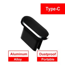 Type C Phone Dust Plug Set USB Type-C Port and 3.5mm Earphones Jack Plug For Samsung Huawei Xiaomi for iPhone ipad Apple Airpods