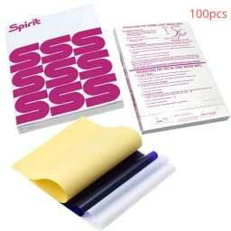 10/15/100pcs Tattoo Transfer Paper Transfer Stencil Paper Tattoo Copier 4 Layers A4 Size Tool for Tattooists Tattoo Supplies