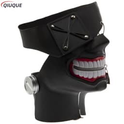 Kaneki Ken Mask Cosplay Props Men Women Halloween Party 3D Masks Anime Accessories