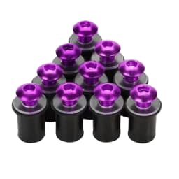 M5*16 5mm  Motorcycle Windscreen Screws Windshield Bolts Fairing Mountings Kits For Honda CBR 600 F4i CBR1000RR CB400 VFR800