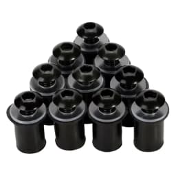M5*16 5mm  Motorcycle Windscreen Screws Windshield Bolts Fairing Mountings Kits For Honda CBR 600 F4i CBR1000RR CB400 VFR800