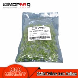 1000pcs blue green red yellow white 3mm led light-emitting diodes