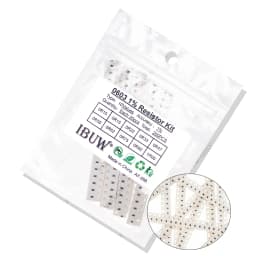 200pcs 660pcs 720pcs 4000pcs 0402 0603 0805 1206 1210 2512 smd resistor kit igmopnrq assorted kit 10k 100k 1k 1r 100r 220r 1% 5%