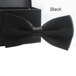Korean Kids Bowtie For Boys Gril Baby Children Solid Color Bow Tie Reusable Business Fashion Bow Tie Accessories