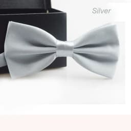 Korean Kids Bowtie For Boys Gril Baby Children Solid Color Bow Tie Reusable Business Fashion Bow Tie Accessories