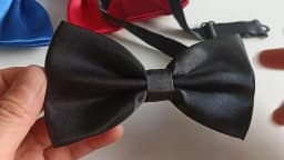 Korean Kids Bowtie For Boys Gril Baby Children Solid Color Bow Tie Reusable Business Fashion Bow Tie Accessories