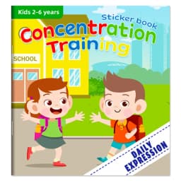 Baby Toys Sticker Book Multiple Scenarios Cartoon DIY Sticker Puzzle Educational Cognition Learning Toys for Kids Age 2-6 Gift