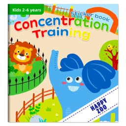 Baby Toys Sticker Book Multiple Scenarios Cartoon DIY Sticker Puzzle Educational Cognition Learning Toys for Kids Age 2-6 Gift