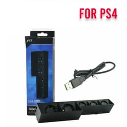 Base Fan Stand For Sony PS4 Pro Slim Game Console Play Station Playstation PS 4 Cooling Support Cooler Accessories Holder Gaming