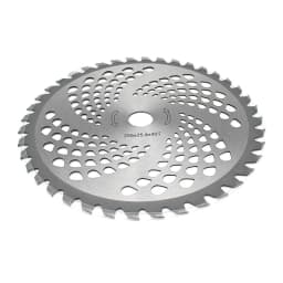 Garden Power Tool Brush Cutter Accessories 1 Inch Aperture and 10 Inch Outer Diameter 40 Teeth Alloy Brushcutter Blade