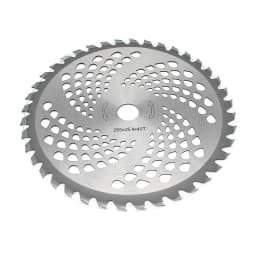Garden Power Tool Brush Cutter Accessories 1 Inch Aperture and 10 Inch Outer Diameter 40 Teeth Alloy Brushcutter Blade