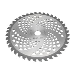 Garden Power Tool Brush Cutter Accessories 1 Inch Aperture and 10 Inch Outer Diameter 40 Teeth Alloy Brushcutter Blade