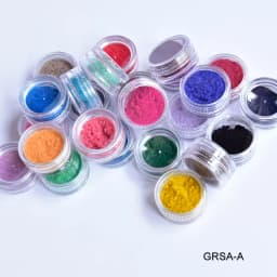 24 Boxes 3D Flocking Velvet Powder Villus Powder for Nail Art Decoration Nail Art Glitter Velvet Flocking Powder 2.5ml/Box BPB11