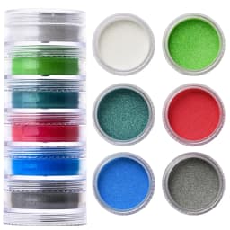 24 Boxes 3D Flocking Velvet Powder Villus Powder for Nail Art Decoration Nail Art Glitter Velvet Flocking Powder 2.5ml/Box BPB11