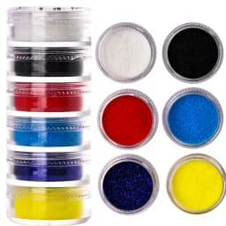 24 Boxes 3D Flocking Velvet Powder Villus Powder for Nail Art Decoration Nail Art Glitter Velvet Flocking Powder 2.5ml/Box BPB11