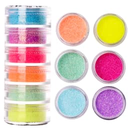 24 Boxes 3D Flocking Velvet Powder Villus Powder for Nail Art Decoration Nail Art Glitter Velvet Flocking Powder 2.5ml/Box BPB11