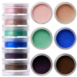 24 Boxes 3D Flocking Velvet Powder Villus Powder for Nail Art Decoration Nail Art Glitter Velvet Flocking Powder 2.5ml/Box BPB11
