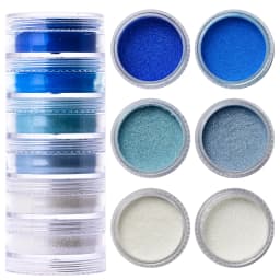 24 Boxes 3D Flocking Velvet Powder Villus Powder for Nail Art Decoration Nail Art Glitter Velvet Flocking Powder 2.5ml/Box BPB11