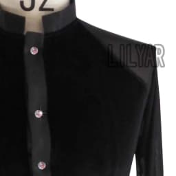 New Man Latin Dance Top Latin Dancing Shirts Adult Kids Competition Performance Wear Salsa Square Professional Practice Clothing