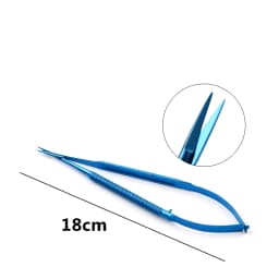 Titanium 12.5cm-18cm Dental scissors Ophthalmic Micro Cornea scissors Surgery tool Ophthalmic Instrument