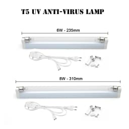 T5 UV Sterilizer Light Ultraviolet Lamps AC 220V Light Tube Sanitizer Disinfection T5 UVC Lamp Mite Removal For Home Bedrooms
