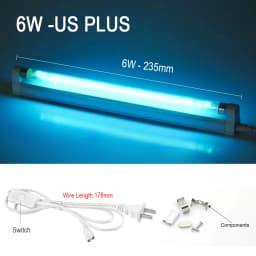 T5 UV Sterilizer Light Ultraviolet Lamps AC 220V Light Tube Sanitizer Disinfection T5 UVC Lamp Mite Removal For Home Bedrooms