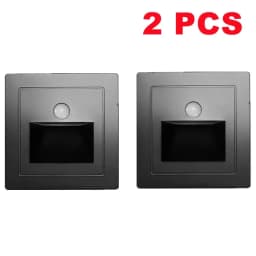 PIR Motion Detector Sensor Led Stair Light Infrared Human Induction Lamp Recessed Steps Ladder Staircase Bedroom Night Light