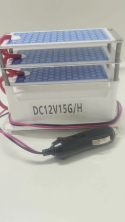 Car Ozone Generator Air Purifier 12v 15g 3 Layer Ozone Ceremic Plate Purification Air Ozonizer Ozonator Ionizator