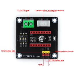3D Printer Parts A4988 DRV8825 Stepper Motor Driver With Heat sink For SKR V1.3 1.4 GTR V1.0 RAMPS 1.4 1.6 MKS GEN V1.4 board