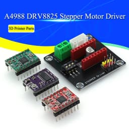 3D Printer Parts A4988 DRV8825 Stepper Motor Driver With Heat sink For SKR V1.3 1.4 GTR V1.0 RAMPS 1.4 1.6 MKS GEN V1.4 board