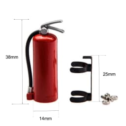 1:10 Scale Accessories Simulated Decoration Tools Shovel Fire-Extinguisher Oil Drum for RC Crawler Car TRX4 SCX10 Mini Models