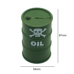 1:10 Scale Accessories Simulated Decoration Tools Shovel Fire-Extinguisher Oil Drum for RC Crawler Car TRX4 SCX10 Mini Models