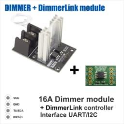 Dimmer AC module for 16A/24A/8A 400-600V High Load, 1 Channel, 3.3V/5V logic