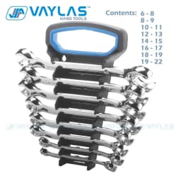 6-22mm Oil Pipe Flare Nut Wrench Spanner Set of Keys Multitools Full Polish High Torque Hand Tool Brake Wrench for Car Repair