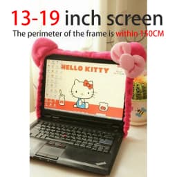 Cute Dust-proof Computer Surrounding Notebook Monitor Decorative Cover Protective Cover