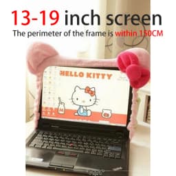 Cute Dust-proof Computer Surrounding Notebook Monitor Decorative Cover Protective Cover
