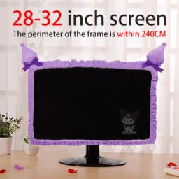 Cute Dust-proof Computer Surrounding Notebook Monitor Decorative Cover Protective Cover