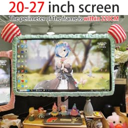 Cute Dust-proof Computer Surrounding Notebook Monitor Decorative Cover Protective Cover