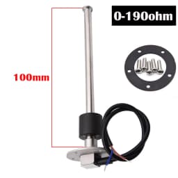 Car Boat Fuel/Water Level Sensor For 0-190ohm/240-33ohm Fuel Level Meters Marine Water Level Gauge Sensor Sender Unit For 9-32V