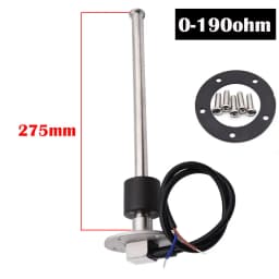 Car Boat Fuel/Water Level Sensor For 0-190ohm/240-33ohm Fuel Level Meters Marine Water Level Gauge Sensor Sender Unit For 9-32V