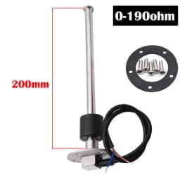 Car Boat Fuel/Water Level Sensor For 0-190ohm/240-33ohm Fuel Level Meters Marine Water Level Gauge Sensor Sender Unit For 9-32V