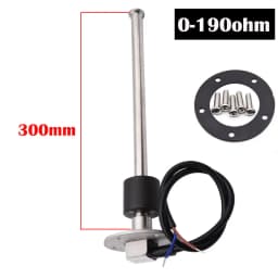 Car Boat Fuel/Water Level Sensor For 0-190ohm/240-33ohm Fuel Level Meters Marine Water Level Gauge Sensor Sender Unit For 9-32V