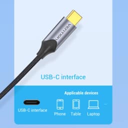 Vention USB C to RCA Audio Cable Type C to 2 RCA Cable for Speaker Amplifier Huawei Xiaomi Laptop 1m 2m 3m USB C Splitter RCA Y