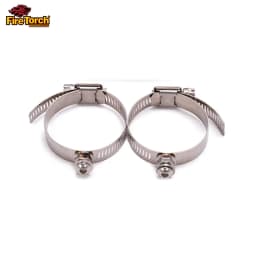 Universal Motorcycle Exhaust Pipe Heat Shield Carbon Fiber Cover Heat Insulation Anti-Scald Muffler Protector 3.8mm to 4.5mm