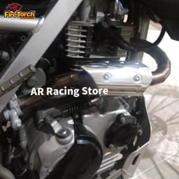 Universal Motorcycle Exhaust Pipe Heat Shield Carbon Fiber Cover Heat Insulation Anti-Scald Muffler Protector 3.8mm to 4.5mm