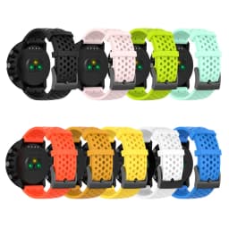 Silicone Watchband Strap for Suunto Spartan Sport Wrist HR for Suunto 9/9 Baro/Suunto 7/ D5 Watch 24mm Replacement Band Bracelet